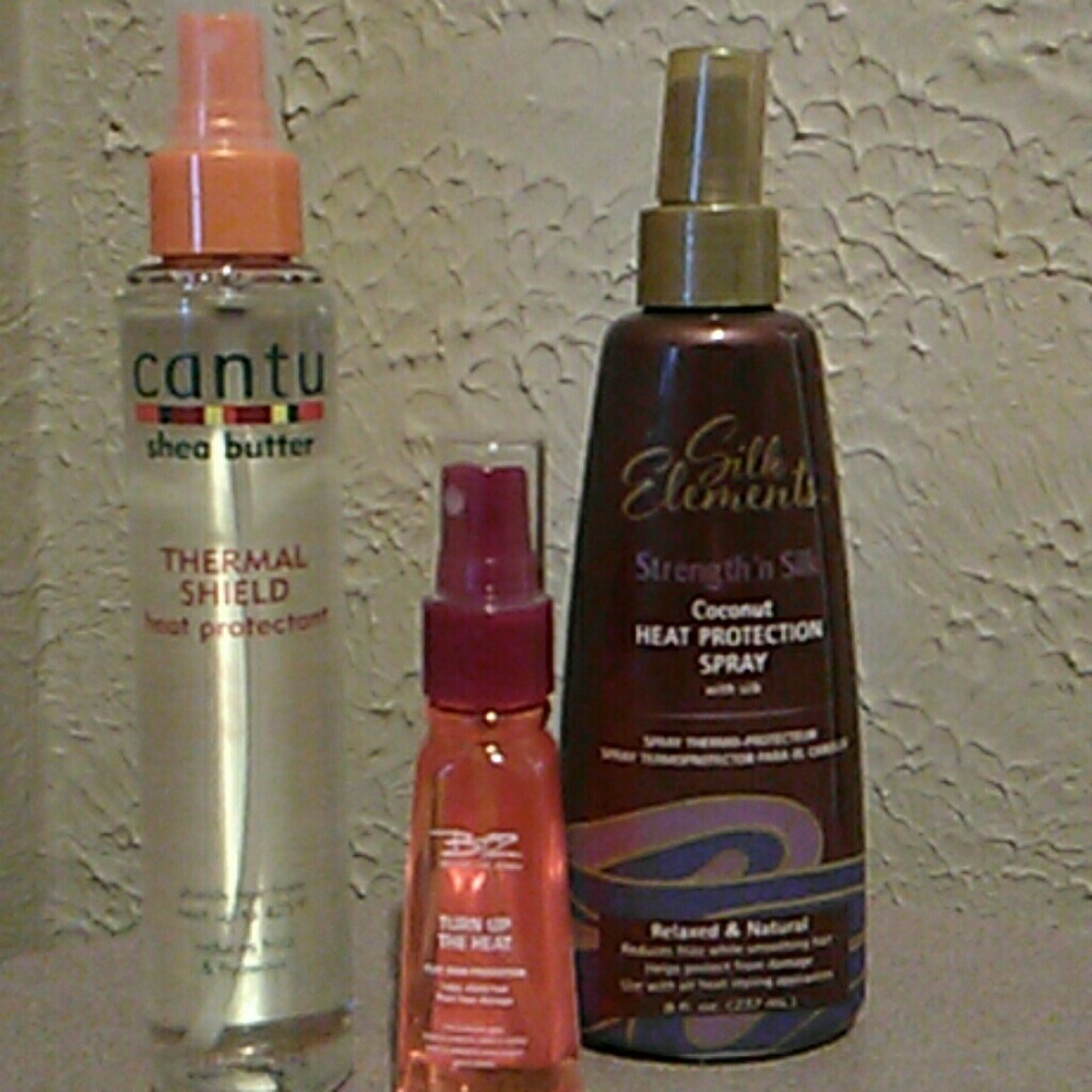 A heat protection trio - hair care
